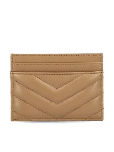 Saint Laurent Wallets In Brown