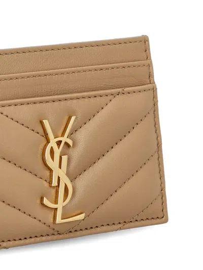 Saint Laurent Wallets In Brown