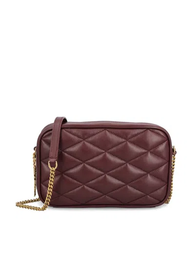 Saint Laurent Bags In Burgundy