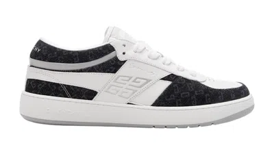 Pre-owned Givenchy Men's  G Move Low Sneakers In White/black In Multi