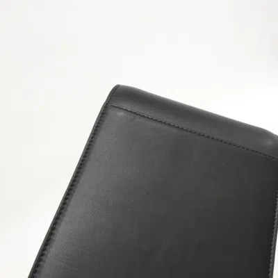 Pre-owned Loewe Black Leather Cotton Canvas Shoulder Bag ()