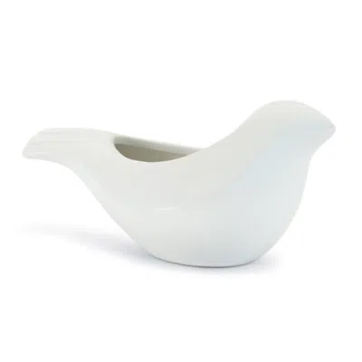 Melrose International Ceramic Bird Planter (set Of 6) - White