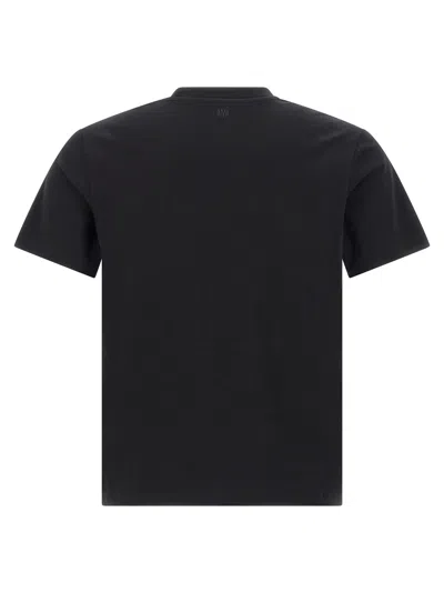 Ami Alexandre Mattiussi Cotton Jersey T-shirt In Black