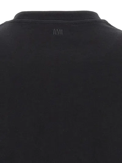 Ami Alexandre Mattiussi Cotton Jersey T-shirt In Black