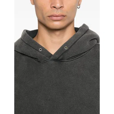 Sunflower Washed Cotton Hoodie In Gray