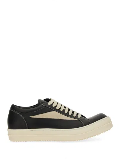 Rick Owens Vintage Sneaker In Black