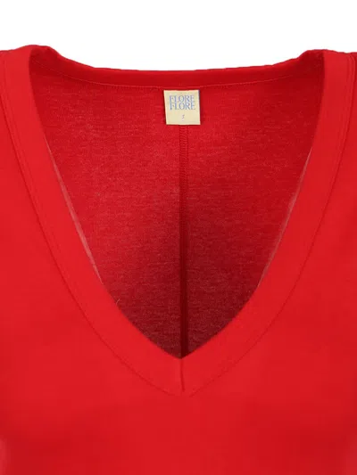 Flore Flore Dewi Tops Red In Red