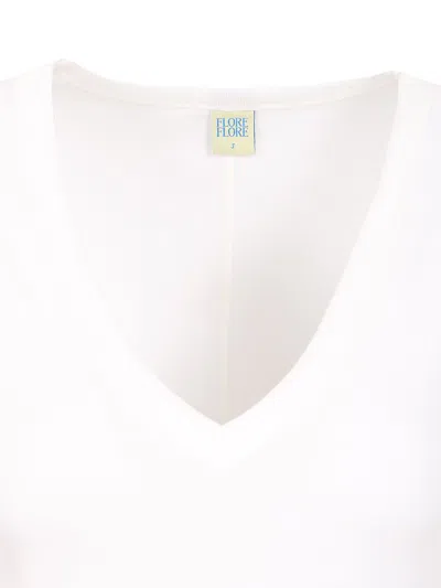 Flore Flore White Dewi Tank Top In White