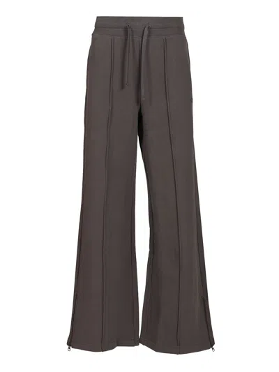 The North Face Dome Wide-leg Joggers Trousers Black In Gray