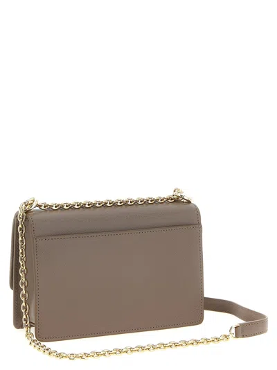 Furla Grey 1927 Mini Shoulder Bag