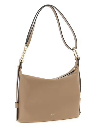 Furla Nuvola Shoulder Bags Beige