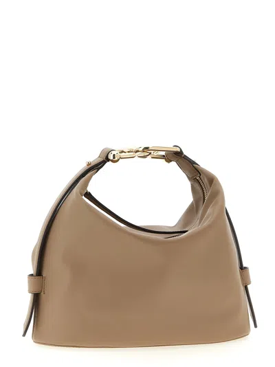Furla Nuvola Shoulder Bags Beige