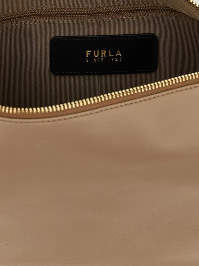Furla Nuvola Shoulder Bags Beige