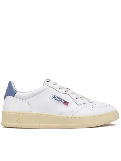 Autry Medalist Low Leat Leat Wht Tempest Sneakers