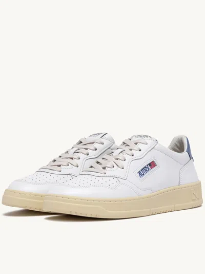 Autry Medalist Low Leat Leat Wht Tempest Sneakers