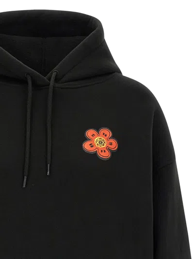 Kenzo Cotton Futura 2000 Sweatshirt With Graphic Prints In Black