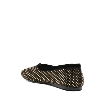 Forte Forte Crystal-embellished Ballet Flats In Black