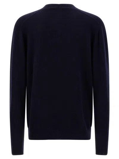 Balmain Men Eco-cashmere Cardigan In Blue
