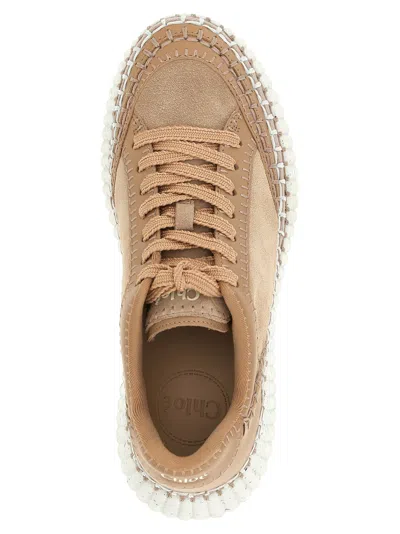 Chloé Platform Sneakers Elevated Round Toe