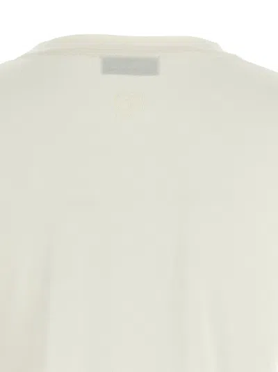 Magda Butrym Crochet-trimmed Cotton-jersey T-shirt In White