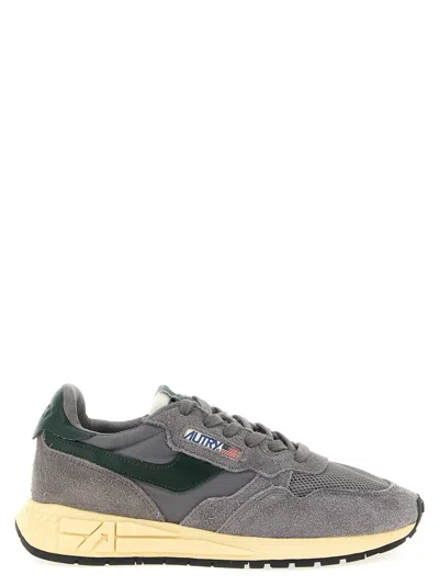 Autry Low-top Sneakers With Mesh Panels And Suede Overlays