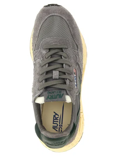 Autry Low-top Sneakers With Mesh Panels And Suede Overlays