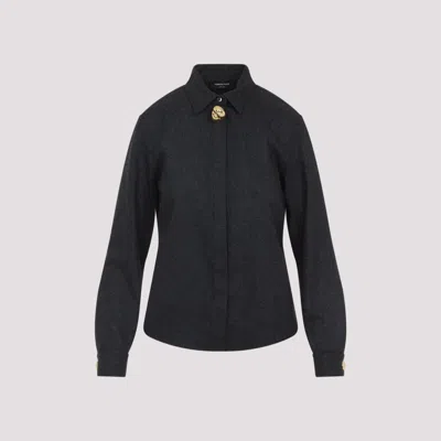 Fabiana Filippi Button-detailed Patch-pocket Cardigan In Black