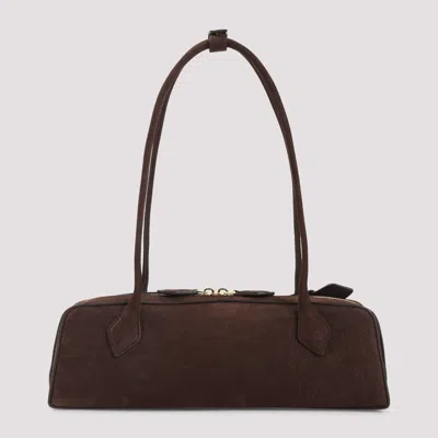 Alaïa Alaia Women Teckel Medium Suede Shoulder Bag