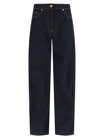 Versace Soft Wash Jeans In Blue