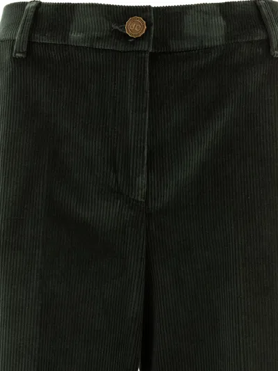 Jacob Cohen Taylor Corduroy Trousers In Green