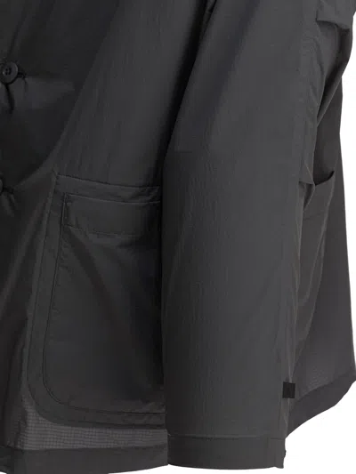 Daiwa Pier39 Button-fastening Patch-pocket Jacket In Gray
