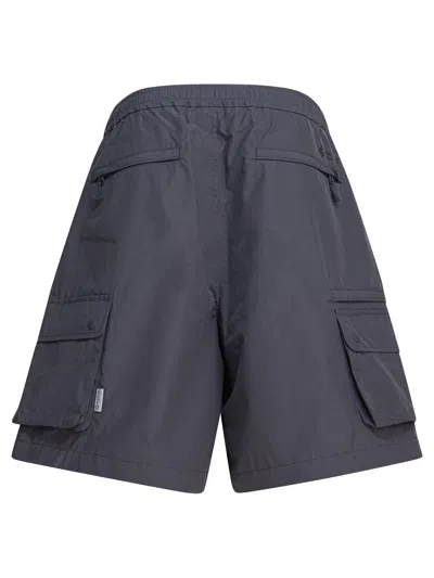 Daiwa Pier39 Elasticated-waist Cargo Shorts In Gray