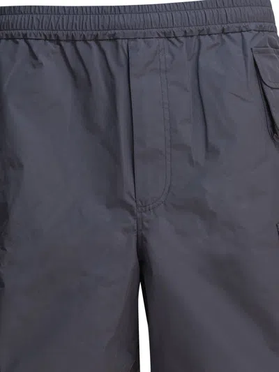 Daiwa Pier39 Elasticated-waist Cargo Shorts In Gray