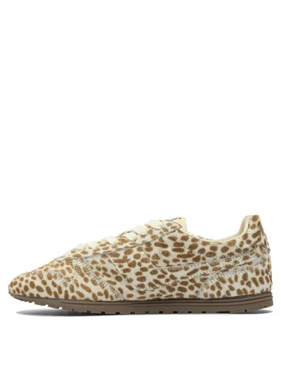 Autry Windspin Sneakers In Animalier Pony Skin