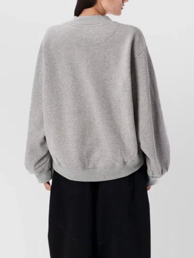 Attico Sweatshirt In Black