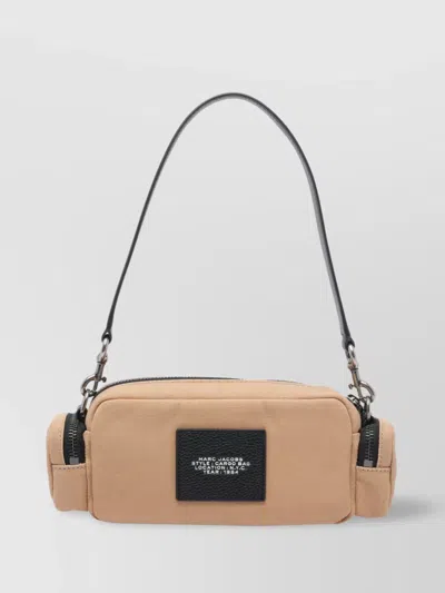 Marc Jacobs Borsa A Tracolla The Cargo Canvas Camel In Nude