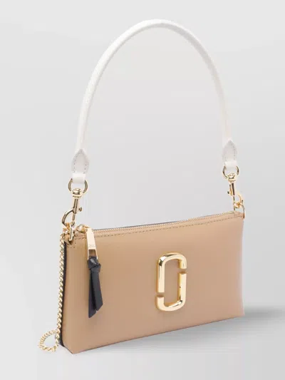 Marc Jacobs Pochette Bag With Detachable Strap And Gold-tone Hardware