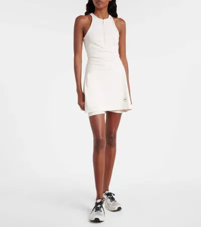 Adidas By Stella Mccartney Truepurpose Minidress In Sand