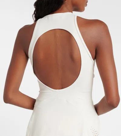 Adidas By Stella Mccartney Truepurpose Minidress In Sand