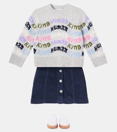 Molo Gayle Wool Sweater In Gray