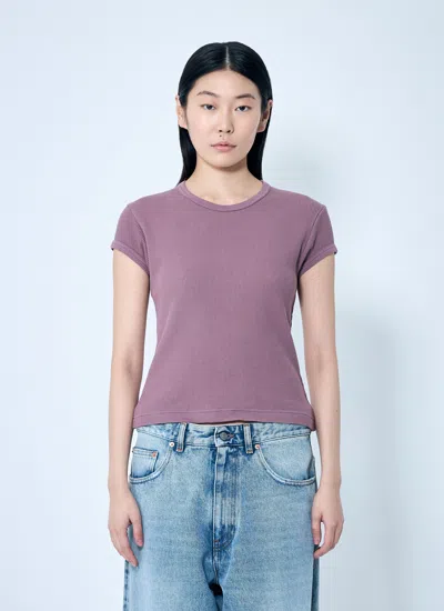 Acne Studios Women Thermal T-shirt In Purple