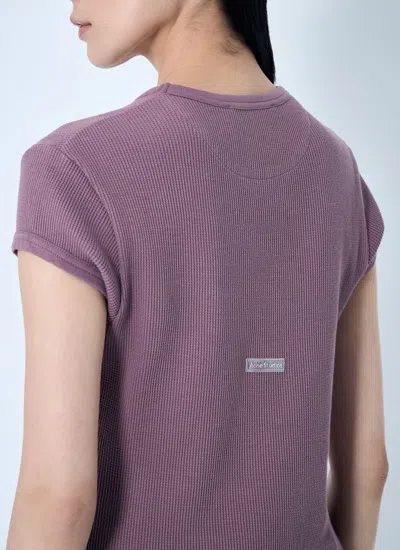 Acne Studios Women Thermal T-shirt In Purple