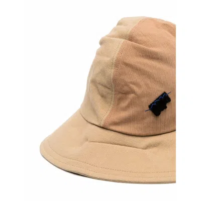 Ader Error Two-tone Design Hat In White