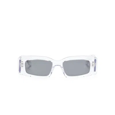 Alaïa Rectangle-frame Sunglasses In Neutral