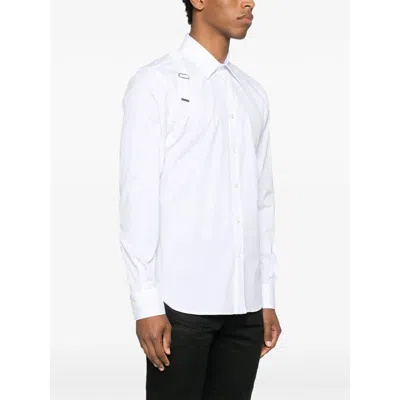 Alexander Mcqueen Harness Shirt In White