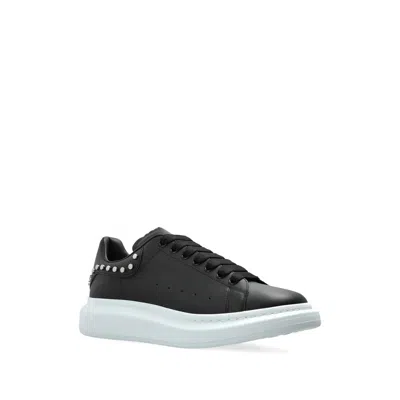 Alexander Mcqueen Studded Oversize Sneakers In Black