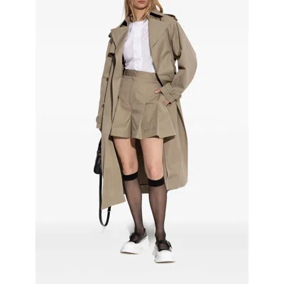 Alexander Mcqueen Leather And Rubber Sneakers In Animal Print