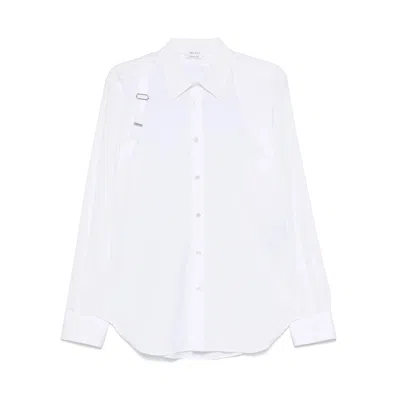 Alexander Mcqueen Harness Shirt In White