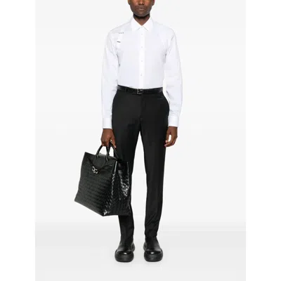 Alexander Mcqueen Harness Shirt In White