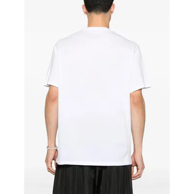 Alexander Mcqueen Logo Cotton T-shirt In White